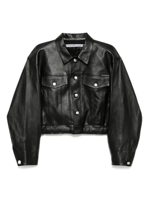 Alexander Wang denim jacket Black 1WC1242509