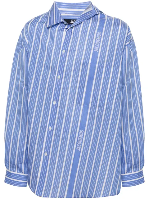 Jacquemus The Cuadro shirt Blue 245SH08015663EV