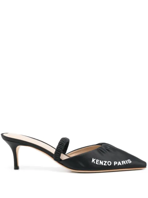Kenzo Mio 55mm mules Black FE52PP110F87