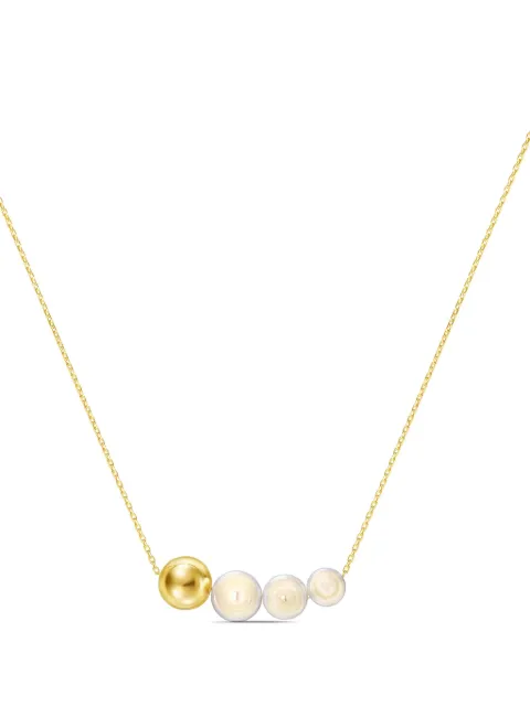 TASAKI 18kt yellow gold Sliced necklace Gold PC17224Y