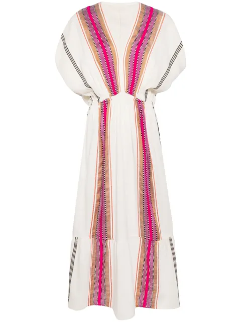 lemlem Leila cotton-blend maxi dress Multicolour RW24186
