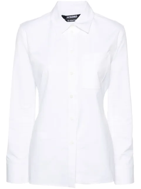 Jacquemus La Chemise de Costume cotton shirt White 241SH0641520100