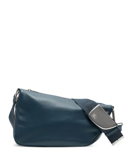 Burberry Shield leather shoulder bag Blue 8087754