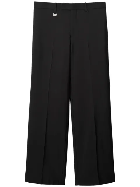 Burberry straight-leg wool-blend trousers Black 8087078