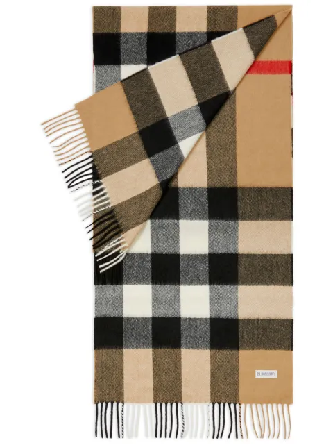 Burberry Vintage Check cashmere scarf Neutrals 8077890