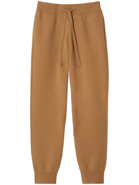 Burberry drawstring-fastening track pants Brown 8079366