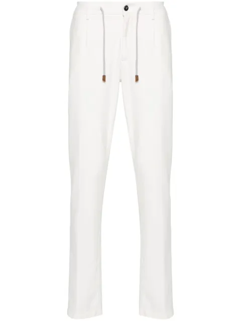 Eleventy jersey cotton-blend trousers White X75PANB21TET0G022