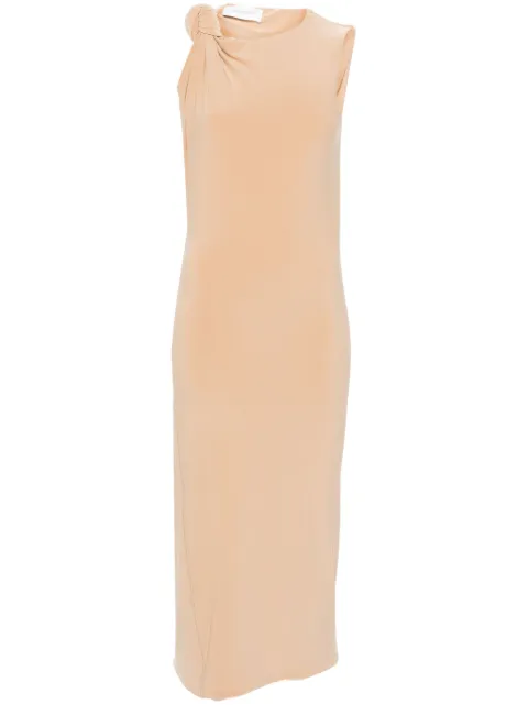 Sportmax Nuble midi dress Neutrals 2412621032000