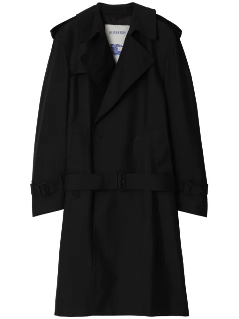 Burberry double-breasted belted trench coat Black 8088822
