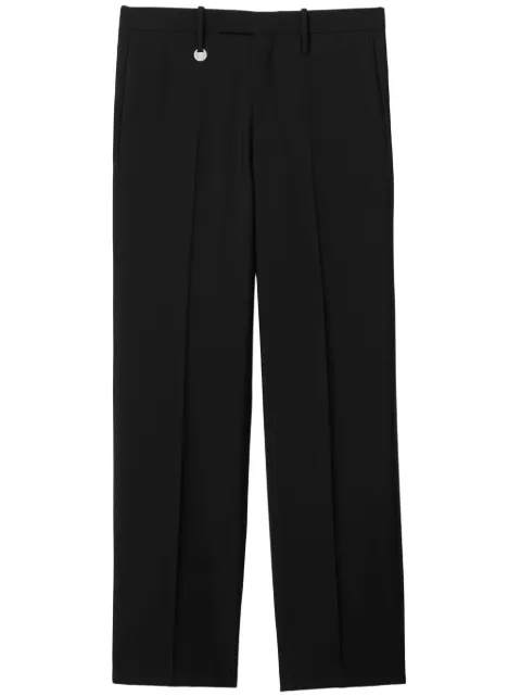 Burberry straight-leg wool trousers Black 8087049