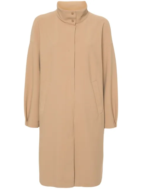 Herno single-breasted midi coat Neutrals GC000441D13455S