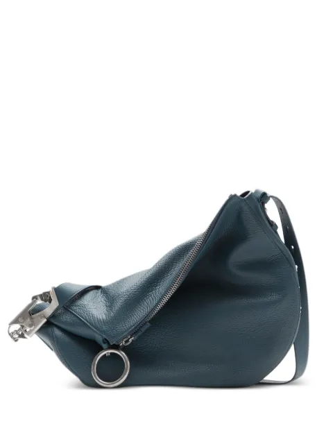 Burberry medium Knight leather shoulder bag Blue 8088975