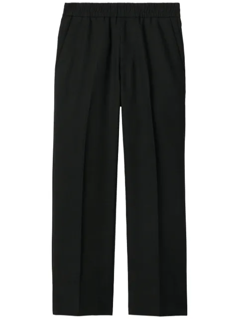 Burberry wool-blend straight-leg trousers Black 8089051