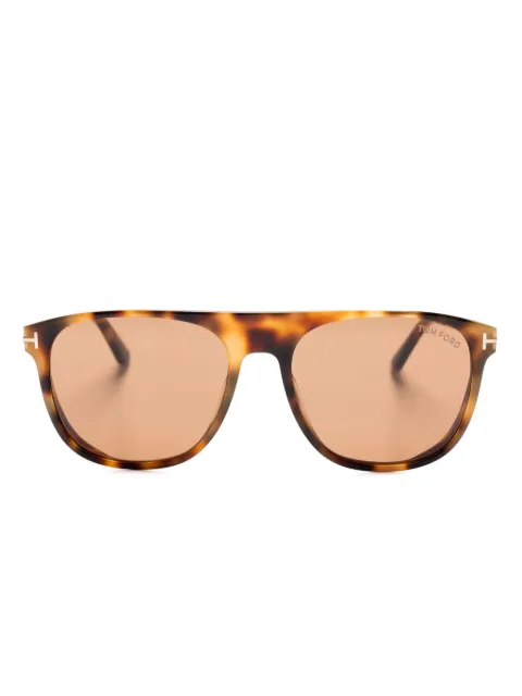 TOM FORD Eyewear Lionel wayfarer-frame sunglasses Brown FT1105