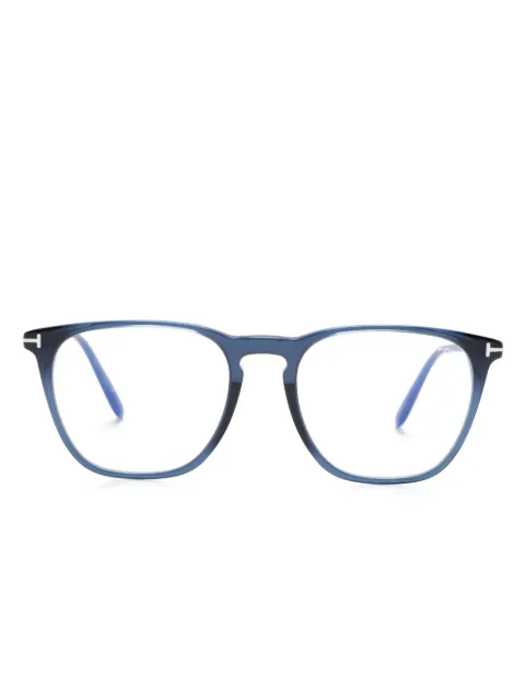 TOM FORD Eyewear wayfarer-frame glasses Blue FT5937B