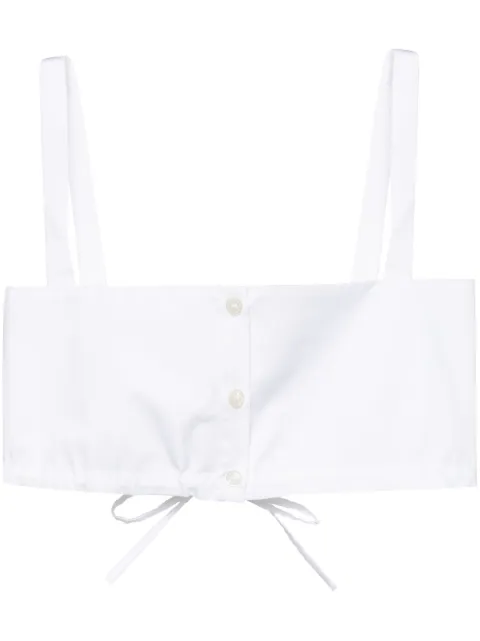 Fabiana Filippi sleeveless top White TPD274F598D614