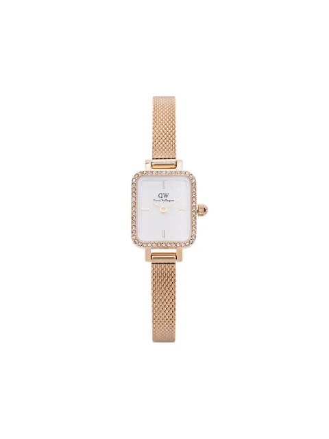 Daniel Wellington Quadro Mini Lumine 18mm White DW00100731