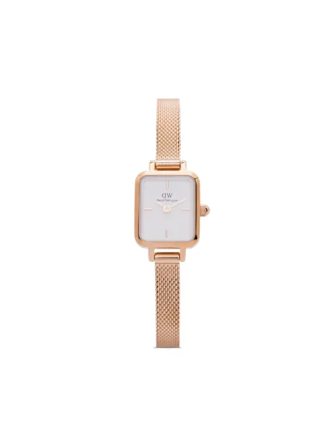 Daniel Wellington Quadro Mini Melrose 18mm White DW00100727