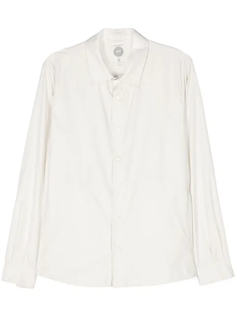 Mazzarelli long-sleeve shirt jacket Neutrals OSTUNISINS70