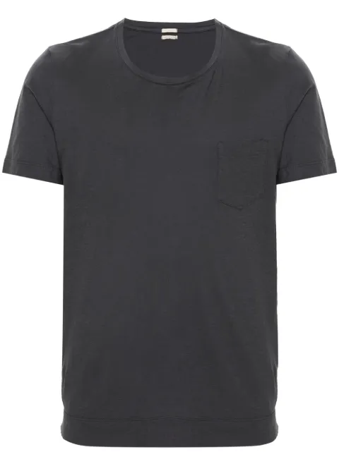 Massimo Alba Panarea cotton T-shirt Blue P25U0PANARJ0048