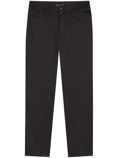 agnès b. Neo satin capri trousers Black Y022U171
