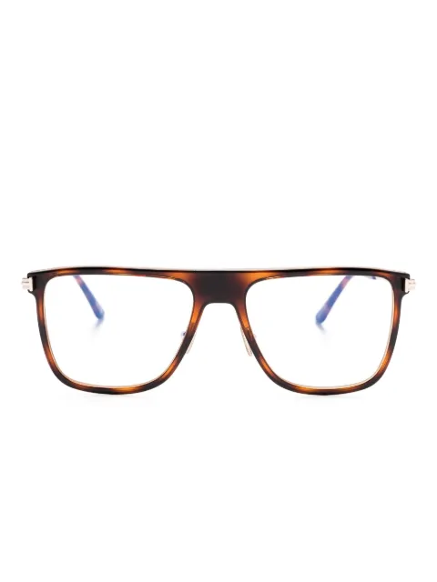 TOM FORD Eyewear square-frame glasses Brown FT5944B