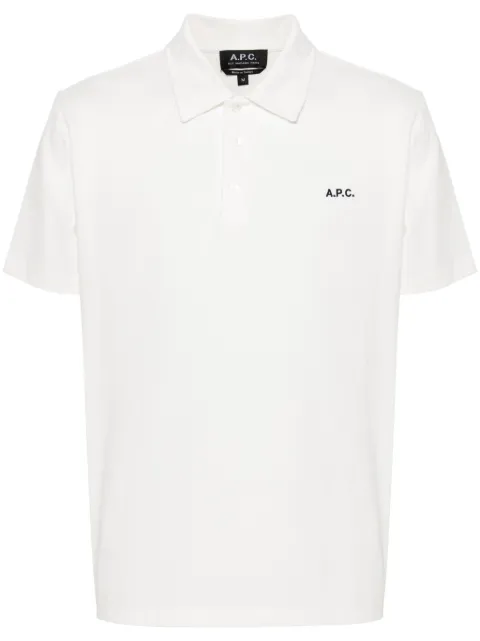 A.P.C. Carter cotton polo shirt White H26342COGWZ