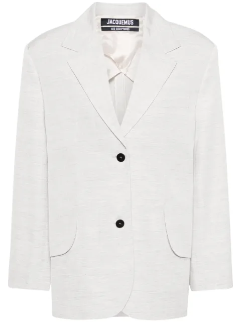 Jacquemus La Veste Titolo blazer Grey 241JA0541545910