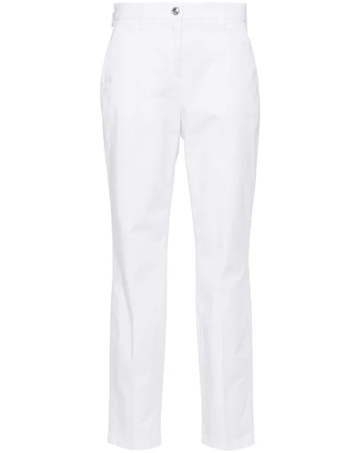 Jacob Cohën Marina cotton slim trousers White VP01107S3802