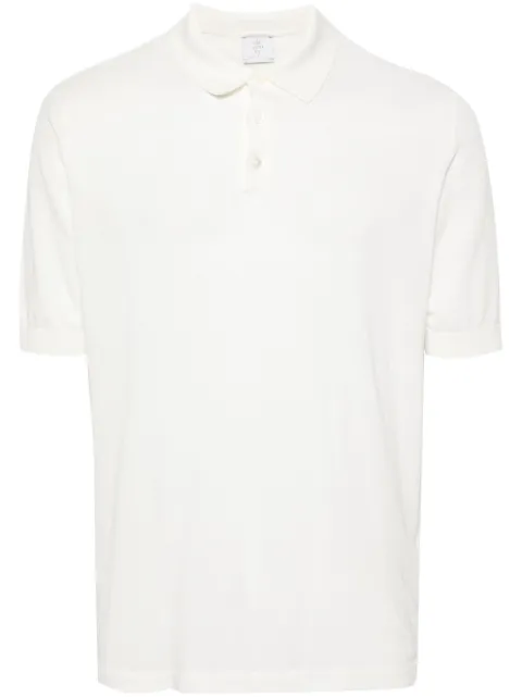 Eleventy ribbed cotton polo shirt White X76MAGC14MAT0A001