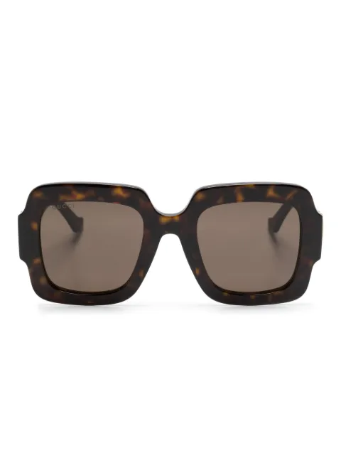 Gucci Eyewear square-frame sunglasses Brown 778267J0740