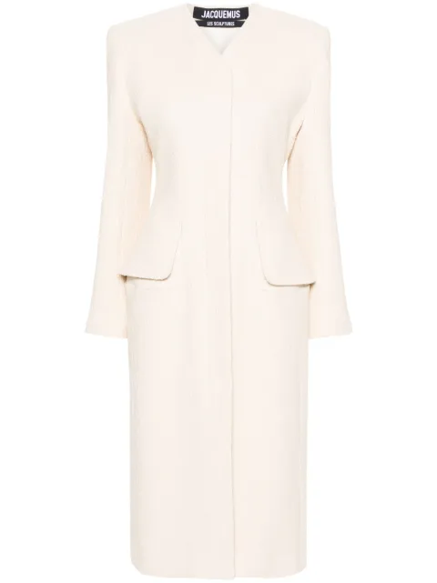 Jacquemus Le Manteau Cubo maxi coat Neutrals 241CO0631549110