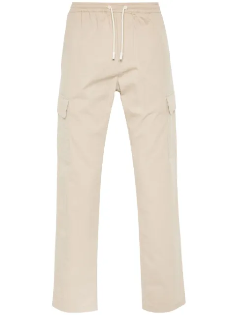 Yves Salomon straight-leg cargo trousers Neutrals 24EHP036XXB04W