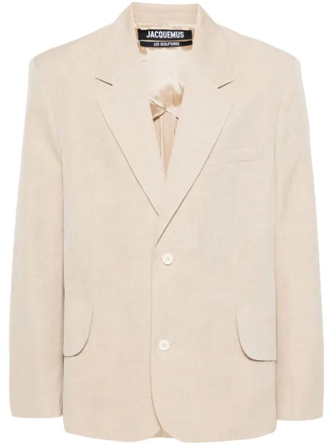 Jacquemus La Veste Titolo blazer Neutrals 245JA0451546150