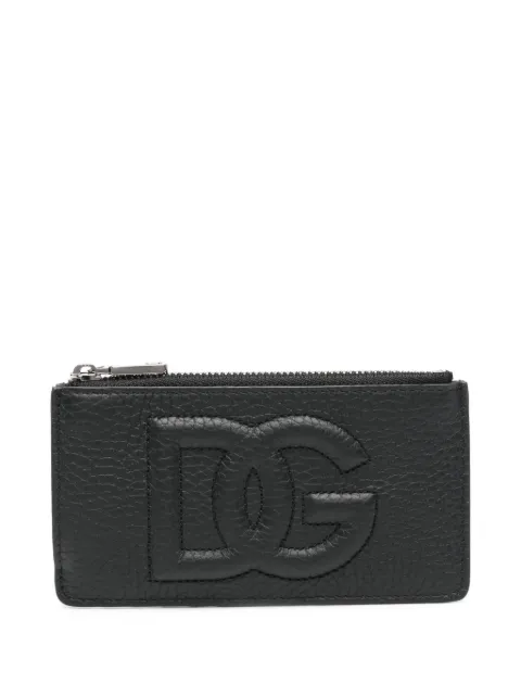 Dolce & Gabbana logo-embossed card holder Black BP3307AT489