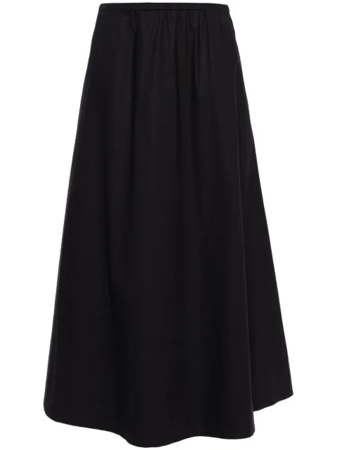 By Malene Birger Pheobes A-line midi skirt Black Q71873044