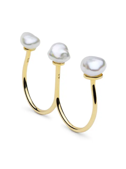 AUTORE MODA 9kt yellow gold Sophia pearl ring Gold 9358762005339
