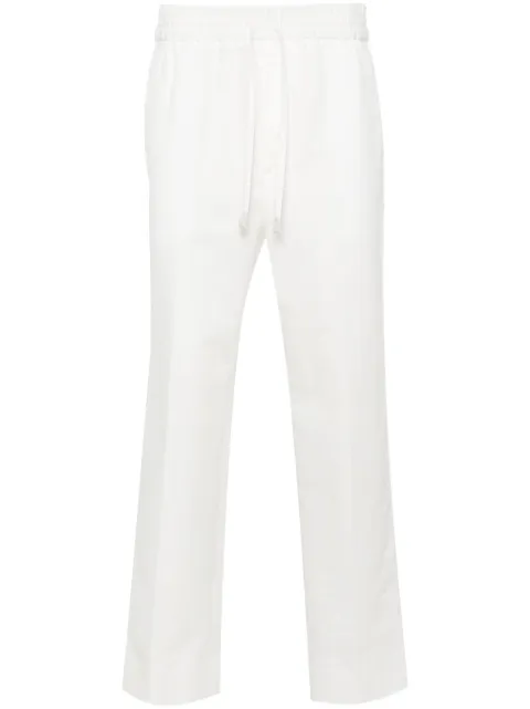 Brioni chambray straight trousers Neutrals RP2Z0LPA106