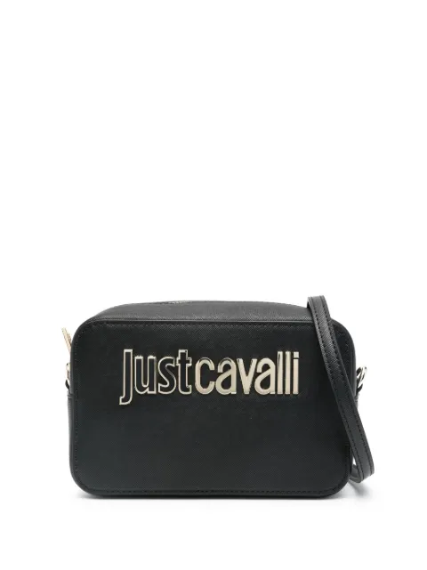 Just Cavalli logo-lettering cross body bag Black 76RA4BB8ZS766