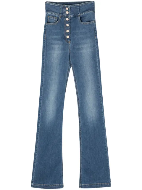 Elisabetta Franchi high-rise bootcut jeans Blue PJ43S41E2