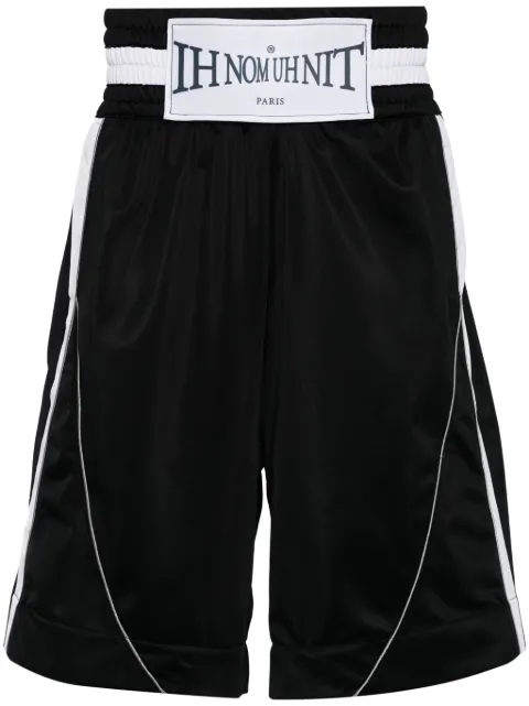 Ih Nom Uh Nit logo-tag boxing shorts Black NUS24308009