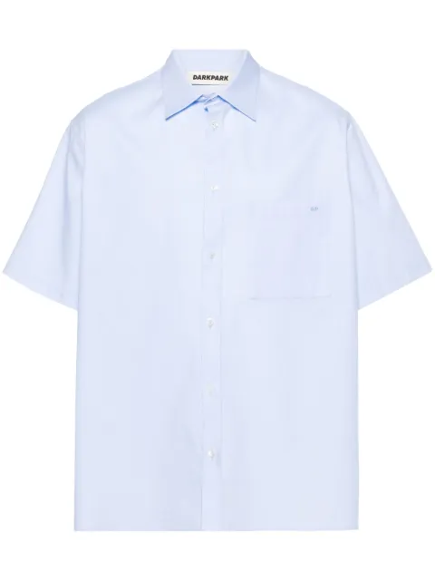 DARKPARK Vale cotton shirt Blue MSH04FAC14