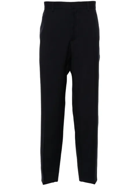 Jil Sander tapered-leg cropped trousers Blue J21KA0011J41136