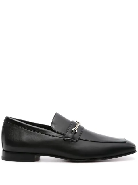 Christian Louboutin MJ Moc leather loafers Black 1240339BLAC