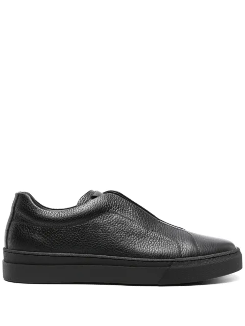 Scarosso Luca leather sneakers Black LUCASNEABLKCALF