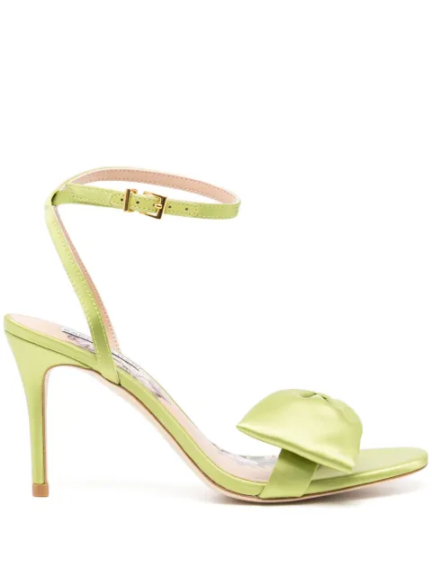 Sachin & Babi Chelsea 90mm bow-detail sandals Green S241F05