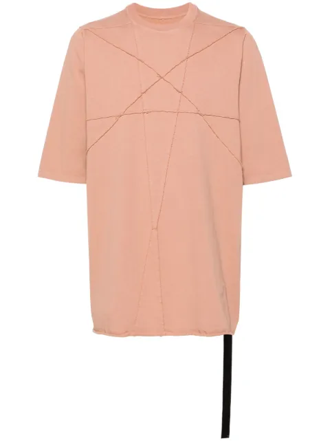 Rick Owens DRKSHDW Jumbo SS cotton T-shirt Pink DU01D1274RIGET1