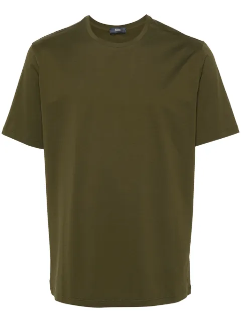 Herno crew-neck T-shirt Green JG000174U52003