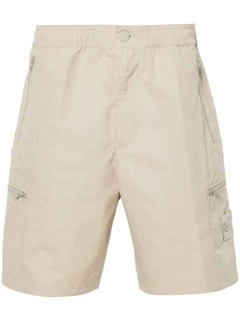 Stone Island Compass-motif shorts Neutrals 8015L07F1