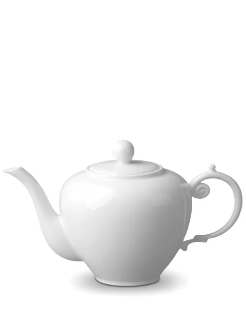 L'Objet Aegean teapot (27cm x 14cm) White AG1820